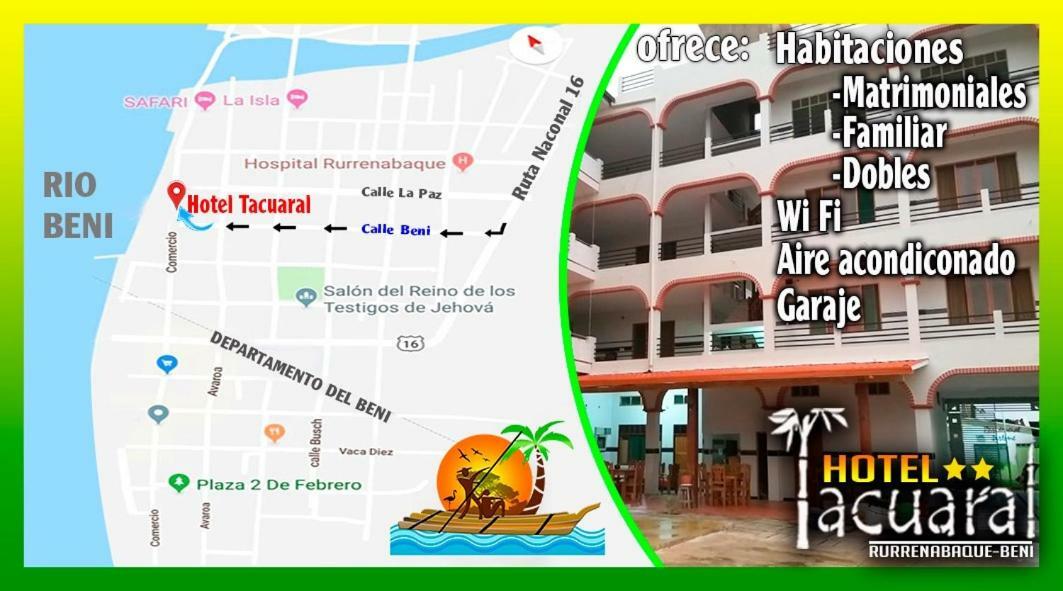 Hotel Tacuaral 루레나바케 외부 사진